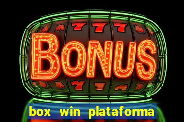 box win plataforma de jogos